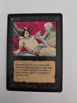 Sacrifice - Beta - Magic The Gathering - Image 1
