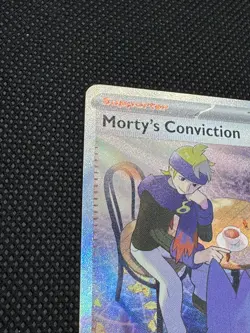 Morty's Conviction 211/162 Temporal Forces Holo NM Pokemon - Image 3