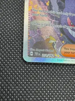 Morty's Conviction 211/162 Temporal Forces Holo NM Pokemon - Image 4
