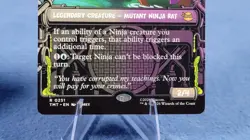 Splinter, Radical Rat Borderless (Showcase) TMNT MTG Reg. Near Mint 🔮 * - Image 3