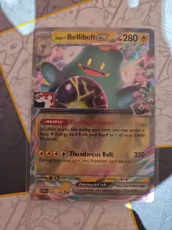 Pokemon Play! Prize Pack Stamp – Iono's Bellibolt Ex 053/159 – Series 7 – NM - Image 1