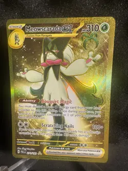 Meowscarada ex #271/193 SV02: Paldea Evolved Pokemon - Image 1