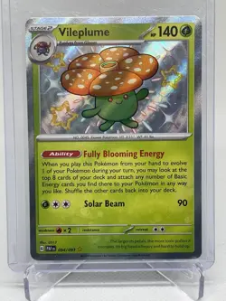 Pokemon SV: Paldean Fates Vileplume #094/091 Shiny Rare - Image 1
