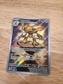 Alakazam 009 Black Star Promo 2025 Pokemon Mega Evolutions ETB Promo TCG - Image 1