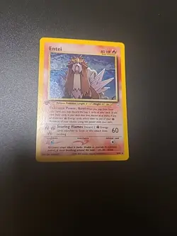 Entei - 6/64 - Pokemon Neo Revelation 1st Edition Holo Rare Card LP - Image 1