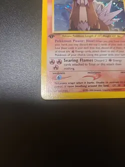 Entei - 6/64 - Pokemon Neo Revelation 1st Edition Holo Rare Card LP - Image 2