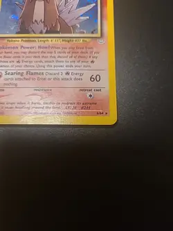 Entei - 6/64 - Pokemon Neo Revelation 1st Edition Holo Rare Card LP - Image 3