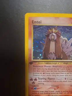 Entei - 6/64 - Pokemon Neo Revelation 1st Edition Holo Rare Card LP - Image 4