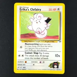 Erika’s Clefairy 25/132 - Gym Heroes - Pokemon Card - Image 5