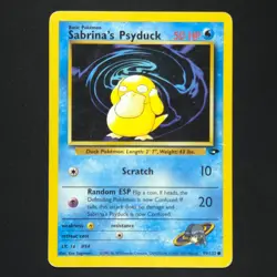 Sabrina's Psyduck 99/132 - Gym Challenge - Pokemon Card - Image 1