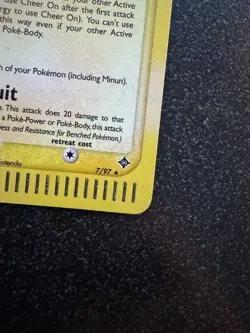 Pokemon TCG Minun 7/97 Reverse Holo *LIGHTLY PLAYED* - Image 5