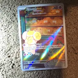 Pokemon TCG Fidough 213/198 Scarlet & Violet Holo Illustration Rare Full Art - Image 2