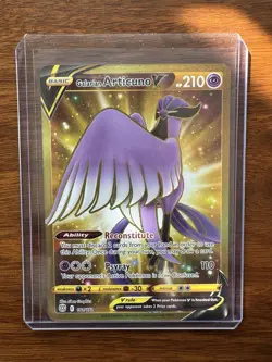 Pokemon Sword and Shield Galarian Articuno v 181/172 Brilliant Stars Secret Rare - Image 1