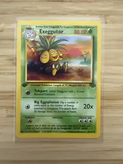 Pokemon Card - Exeggutor 1st Edition Jungle 35/64 Uncommon - Image 1