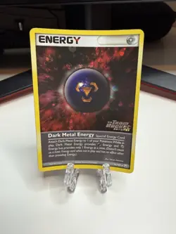 Pokemon TCG: Dark Metal Energy - EX Team Rocket Returns 94/109 Reverse Holo - Image 1