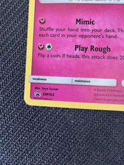 The Pokemon Company Mimikyu SM163 Sun & Moon Promo Holo Basic 70 HP 2019 - Image 5