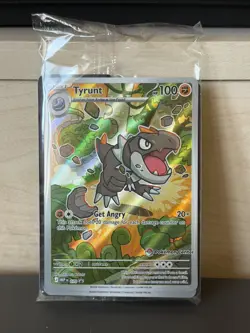 Tyrunt 070 perfect order promo Pokemon Center Stamped SEALED - Image 1