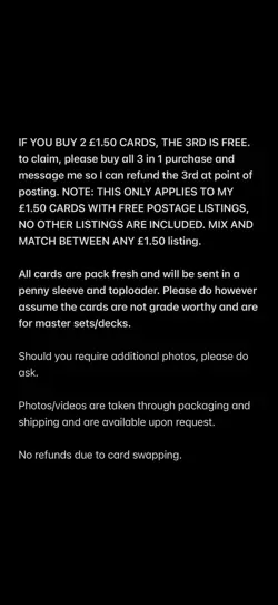 Tyrunt 070 perfect order promo Pokemon Center Stamped SEALED - Image 2