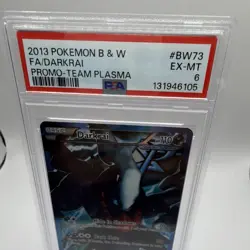 Pokemon TCG Darkrai Team Plasma Promo BW73 Black & White Holo PSA 6 HP 110 - Image 1