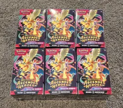 Pokemon TCG: Mega Evolution-Ascended Heroes Booster Bundle x6 IN HAND - Image 1