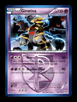 GIRATINA 62/135 R PLASMA STORM POKEMON NM/M - Image 1