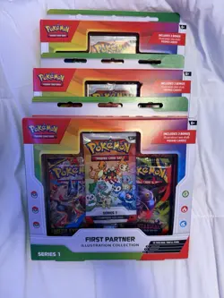 Pokemon First Partner Series 1 Illustration Collection (3 Boxes) - Image 2