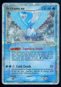 Pokemon FIRERED&LEAFGREEN - #114/112 Articuno ex - Secret Rare Holo - ENG - MP - Image 1
