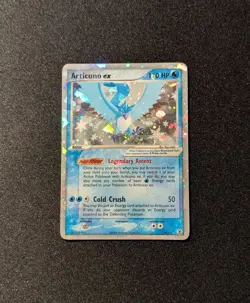 Pokemon FIRERED&LEAFGREEN - #114/112 Articuno ex - Secret Rare Holo - ENG - MP - Image 3