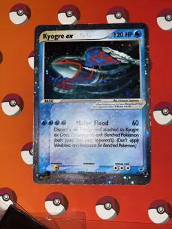 2003 Pokemon Black Star Promo Holo Kyogre Ex #001 NM/M CONDITION - Image 2