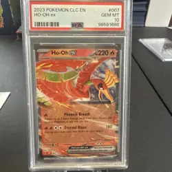 Pokemon Ho-Oh ex Classic Charizard & Ho-Oh ex Deck Holo #007 PSA 10 Gem Mint - Image 1