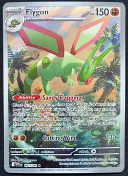 Flygon 101/094 Illustration Rare Phantasmal Flames English Pokemon - Image 1