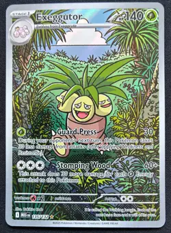 Exeggutor 135/132 Illustration Rare Mega Evolution English Pokemon - Image 1
