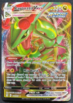 Rayquaza VMAX 111/203 Full Art Evolving Skies English Pokemon - Image 1