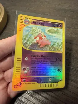 Slowking 34/147 Aquapolis Reverse Holo Rare Pokemon WOTC - LP - Image 4