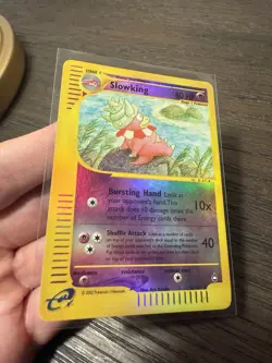 Slowking 34/147 Aquapolis Reverse Holo Rare Pokemon WOTC - LP - Image 5