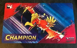 Pokemon Ethan's Ho-Oh League Cup Champion Playmat - Image 1