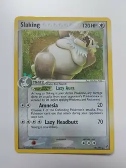 Slaking - 15/107 EX Deoxys - Holo Rare Pokemon - Image 1