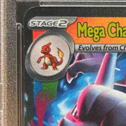 Mega Charizard X ex 2025 Pokemon Phantasmal Flames #013/094 Double Rare PSA 9 - Image 3