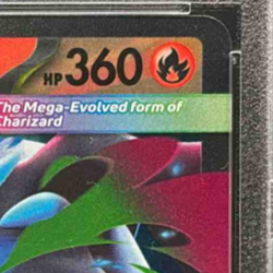 Mega Charizard X ex 2025 Pokemon Phantasmal Flames #013/094 Double Rare PSA 9 - Image 4