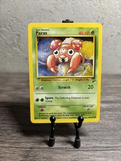 Paras 085/130 Base Set 2 Regular Common-Non Holo-Pokemon TCG-Fast Shipping-LP!! - Image 1