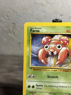 Paras 085/130 Base Set 2 Regular Common-Non Holo-Pokemon TCG-Fast Shipping-LP!! - Image 2