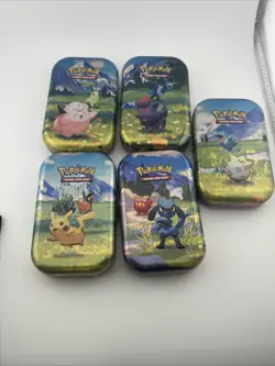 2026 Pokemon TCG Ascended Heroes Mini Tin EMPTY RAMDOM 1 TIN PER ORDER - Image 1