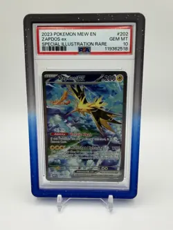 2023 Pokemon Mew En Zapdos ex SIR 202/165 PSA 10 - Image 1