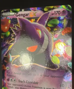 Gengar EX 34/119 - 2014 XY Phantom Forces - Ultra Rare Holo Pokemon LP/NM - Image 3