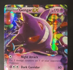 Gengar EX 34/119 - 2014 XY Phantom Forces - Ultra Rare Holo Pokemon LP/NM - Image 5