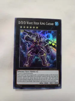 Yugioh D/D/D Wave High King Caesar OP24-EN009 Super Rare - Image 1