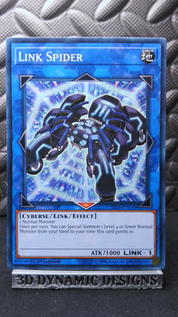 | Yugioh Link Spider YS18-EN044 1st Common Starter Deck Codebreaker LP 🔥 | - Image 1