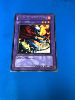 YUGIOH Rare Charubin The Fire Knight LOB-E011 - Image 1
