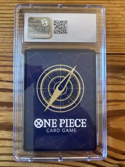 Monkey D. Luffy P-037 One Piece Promo TCG 1st Anniversary Stamped Foil CGC 9 - Image 2