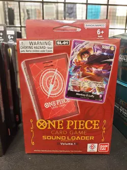ONE PIECE TCG Sound Loader Volume. 1 (LUFFY) BRAND NEW *WITH PROMO SEALED* - Image 1